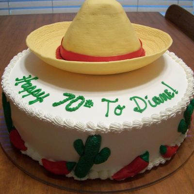 Sombrero Cake