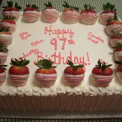 97Th Birthday Cake