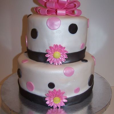Pink, Black, White Bridal Shower