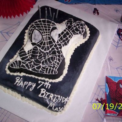 Spiderman Cake