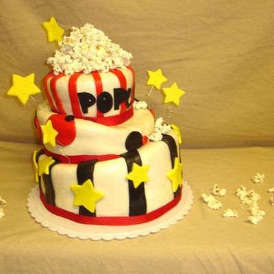 Movie Theme Cake For A Man...