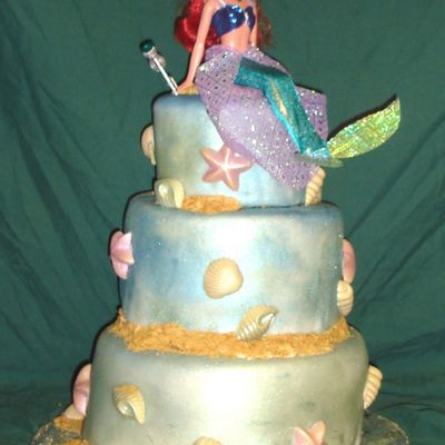 Little Mermaid Cake