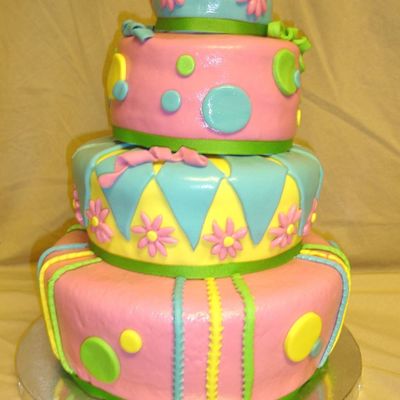 4 Yrs. Old Birthday Cake