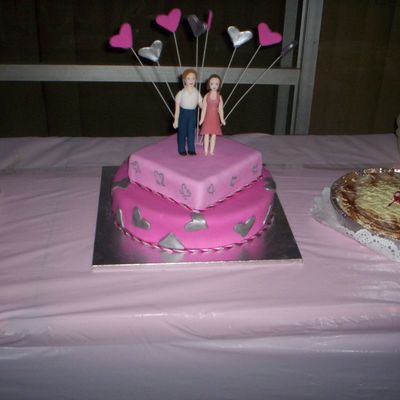 Daughters Wedding Cake