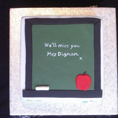 Teacher's Leaving Cake