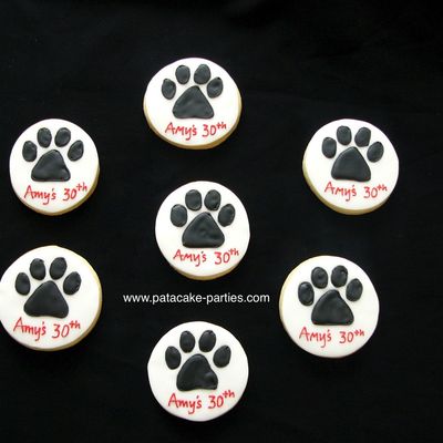 Paw Print Cookies