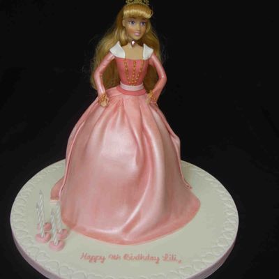 Barbie Sleeping Beauty Cake
