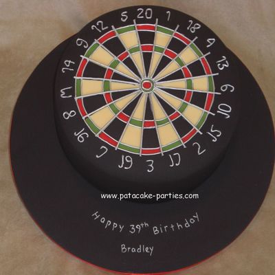Dartboard Cake