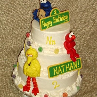Sesame Street Cake