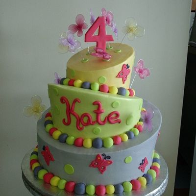 Topsy Turvy Birthday Cake