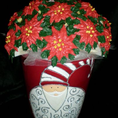 Christmas Cupcake Bouquet