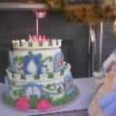 Princess Castle Cake