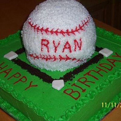 Baseball Cake