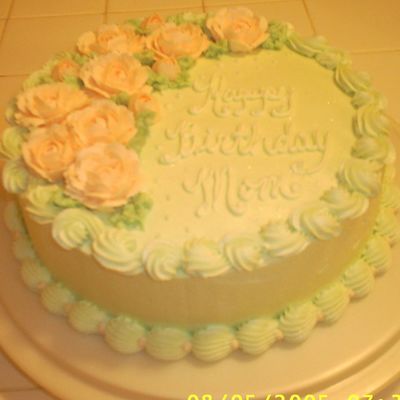 Birthday Cake For My Mom.