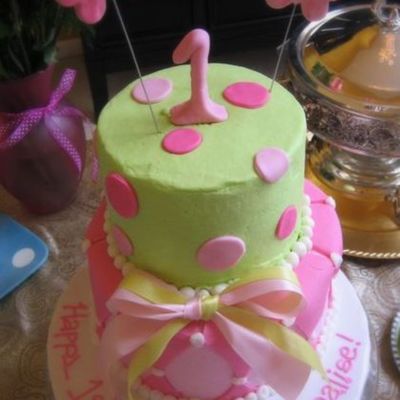 1St Birthday With Butterflies