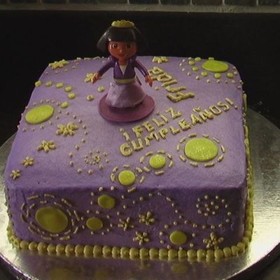 Dora Cake Purple