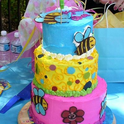 Whimsical Bee Birthday