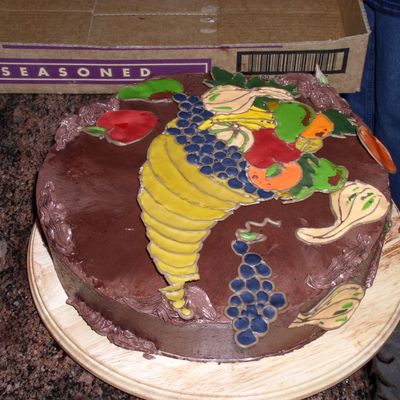 Thanksgiving Cornicopia Color Flow