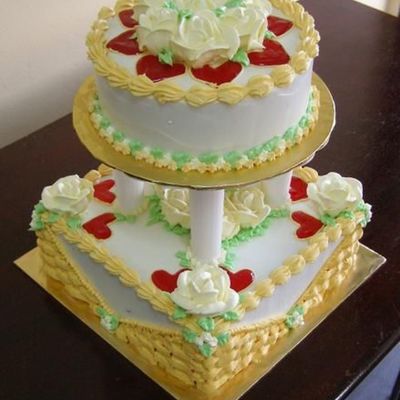 2Nd Attempt At Wedding Cake.