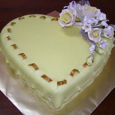 Chocolate Butter Cake With Fondant