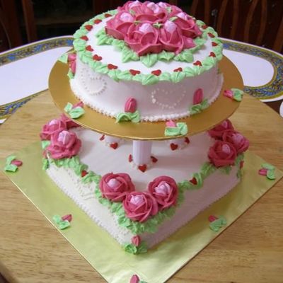 My 3Rd Wedding Cake Order