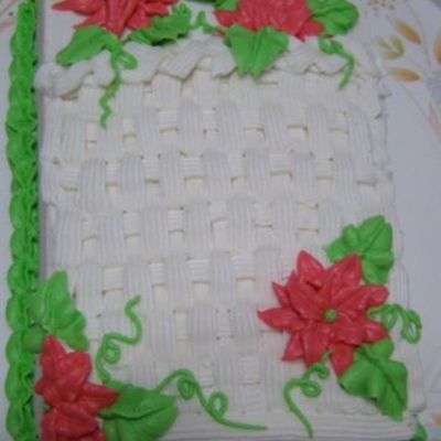 Basket Weave-Practice Cake