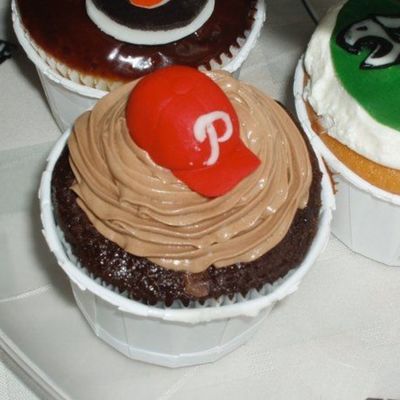 Philladelphia Phillies Cupcakes