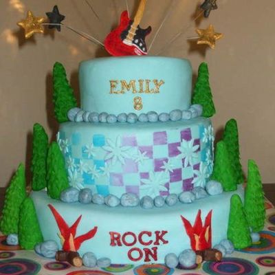 Emily's Camp Rock Cake