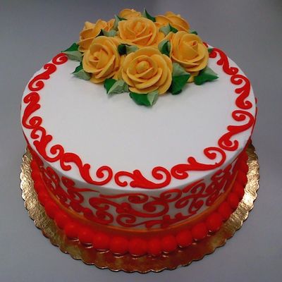 Scroll Work/roses
