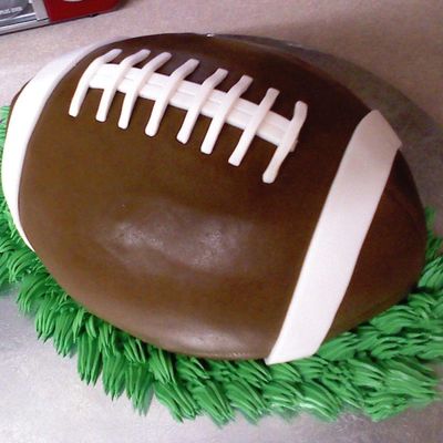 Football Groom's Cake