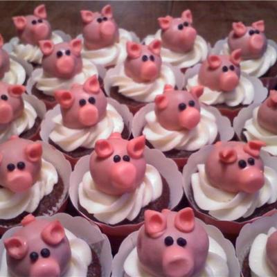Pig Cupcakes