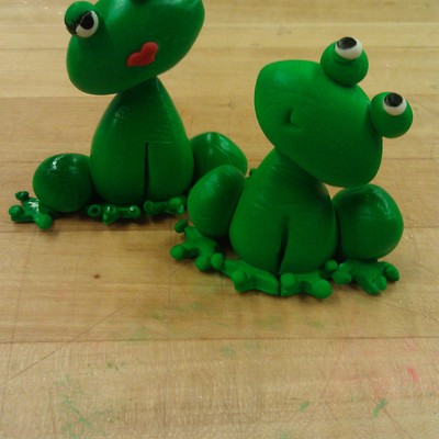 Frogs In Love