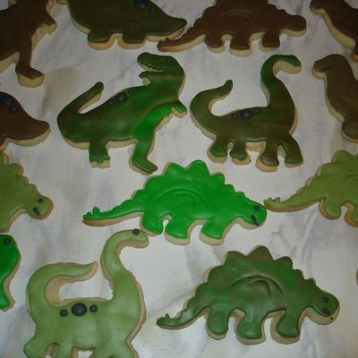 Dinosaur Cookies