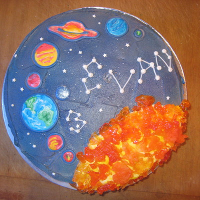 Constellation Planet Cake
