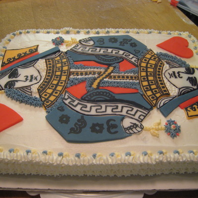 Queen Of Hearts Cake