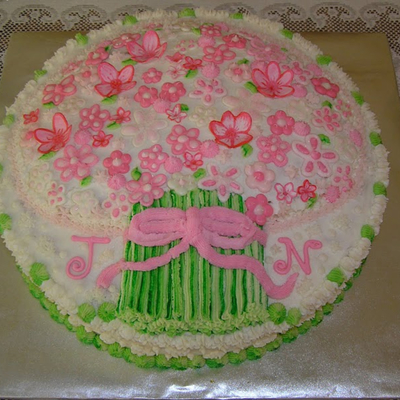 Bouquet Cake