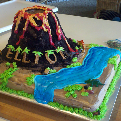 Volcano Cake
