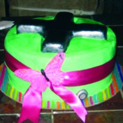 Land Mine Birthday Cake