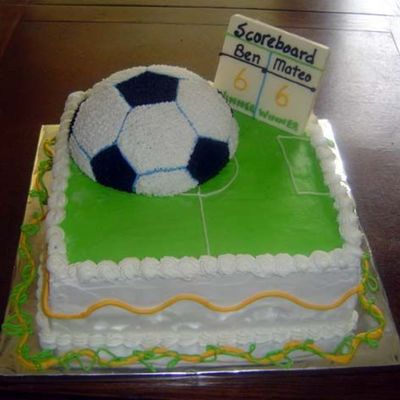 Soccer Cake