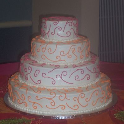 Tropical Colored Wedding