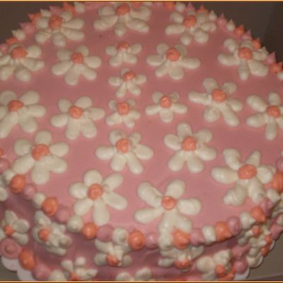 Daisy Birthday Cake