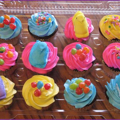 Peeps Easter Cupcakes