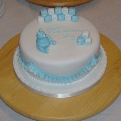 Conor's Christening Cake