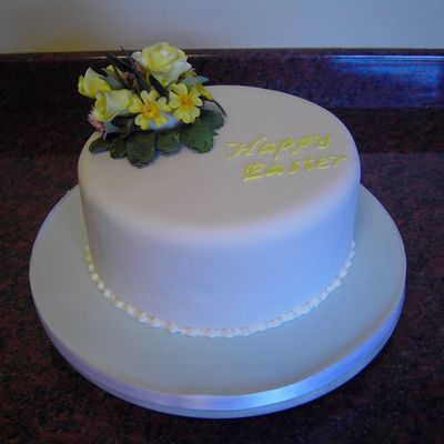 Floral Easter Cake