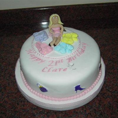 Clare's 21St Birthday Cake