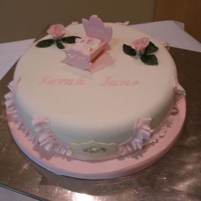 Sarah's Christening Cake