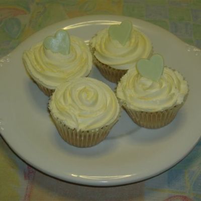 Swirl & Heart Cupcakes
