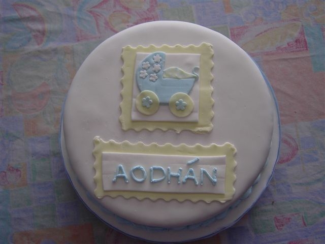 Aodhan's Christening Cake