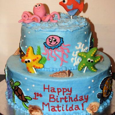 Aquarium Cake
