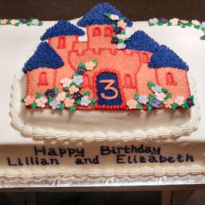 Girls' Castle Cake